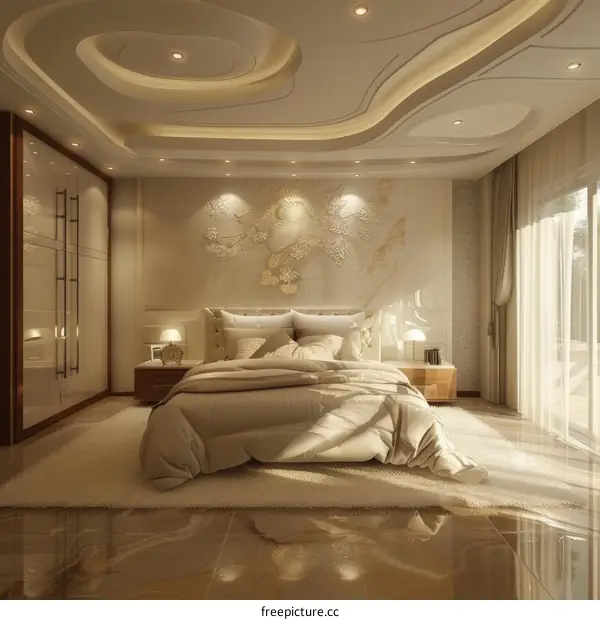 Luxury Bedroom Interior Design with Exquisite Details