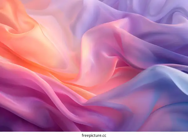 Abstract Colorful Fabric Texture Background