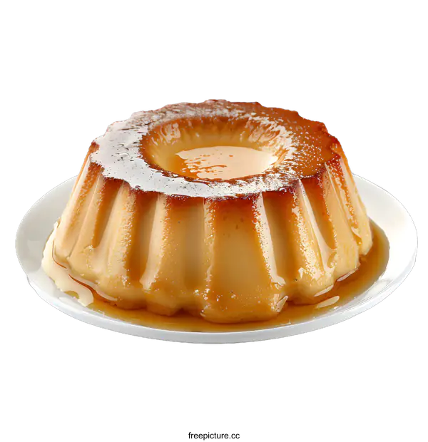[Transparent Background PNG]A delicious leche flan???