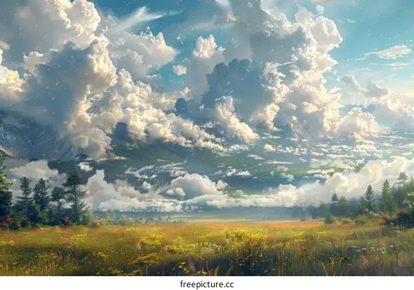 Fantasy World Landscape