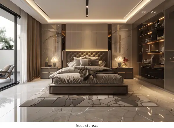 Luxury Modern Bedroom Design Interior
