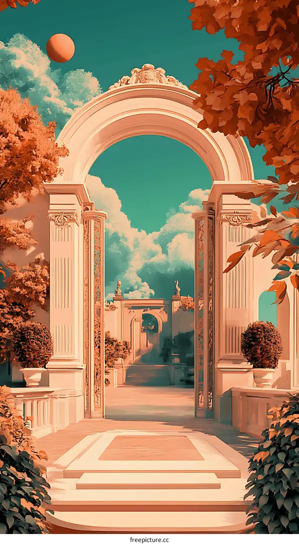 Archway to Heaven Digital Art