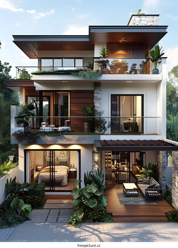 A modern style house