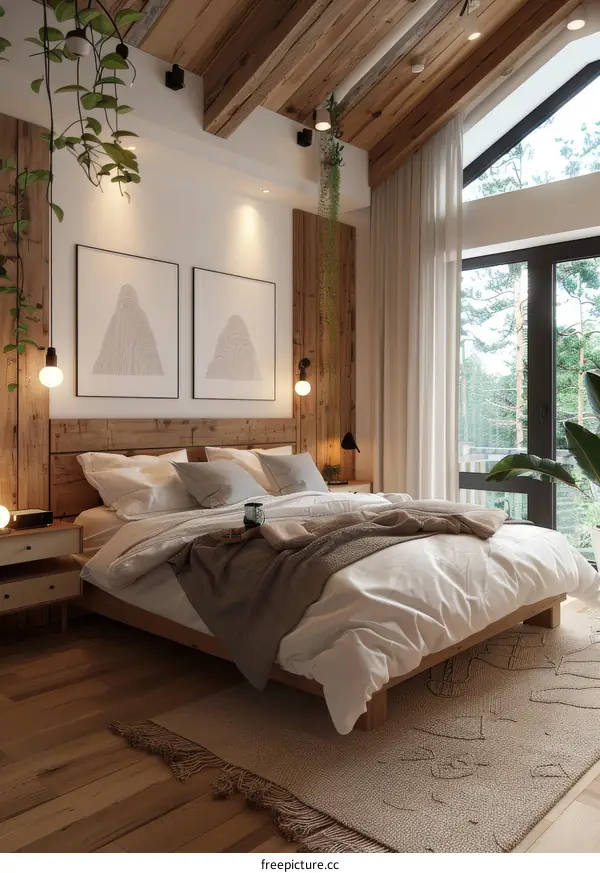 Modern Rustic Bedroom Interior Design