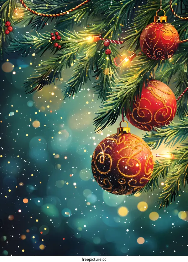 Christmas Tree With Ornaments