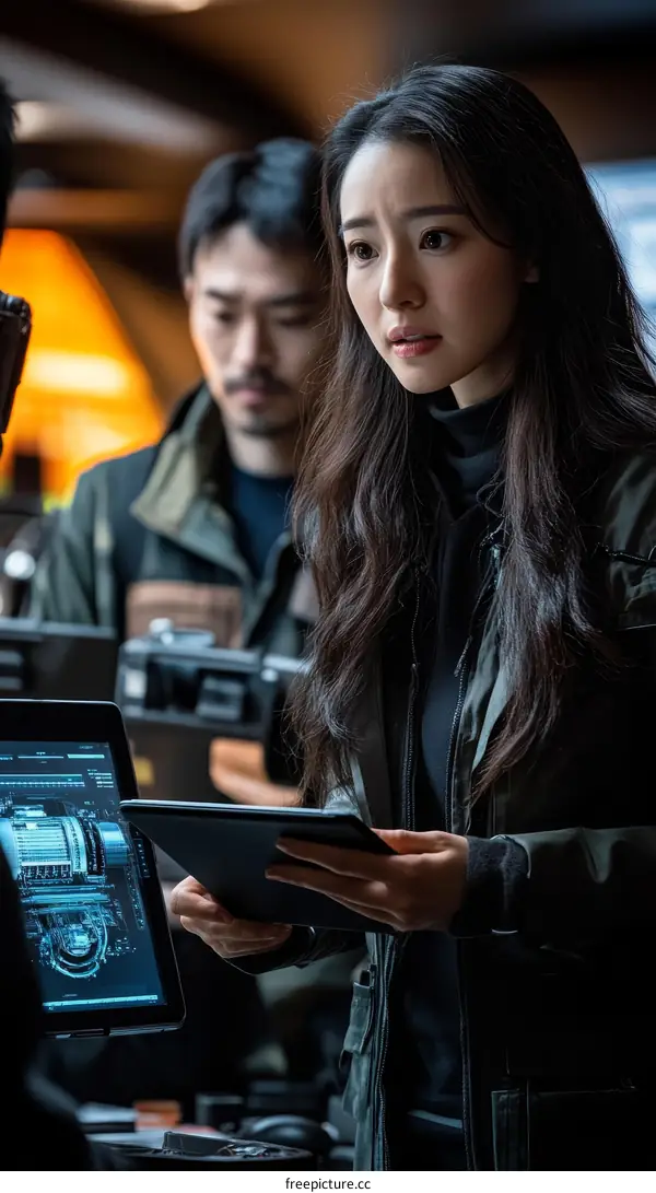 Intensive Discussion and Planning Meeting Scene