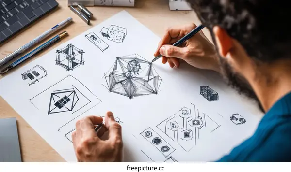 Creative Design Sketches for Digital Products
