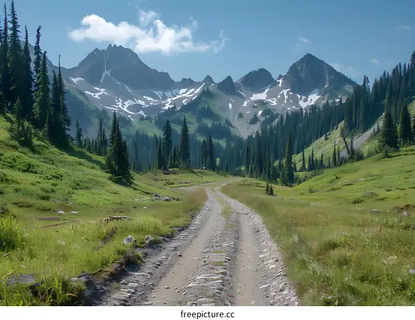 The Enchantments, a beautiful alpine basin in the heart of the Cascade Range of Washington State