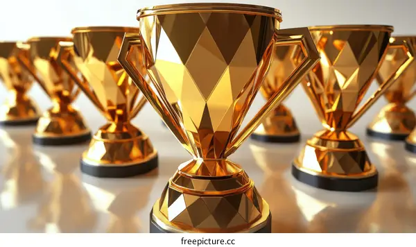 Golden Trophy Collection Close-Up