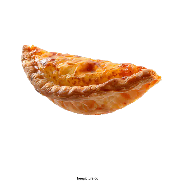 [Transparent Background PNG]half pie pastry with filling