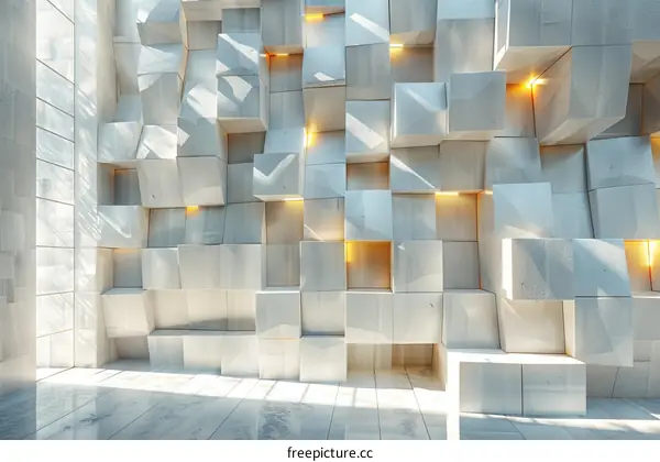 Geometric Forms under Light and Shadow