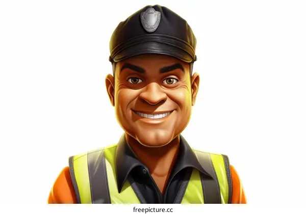 friendly parking enforcement officer