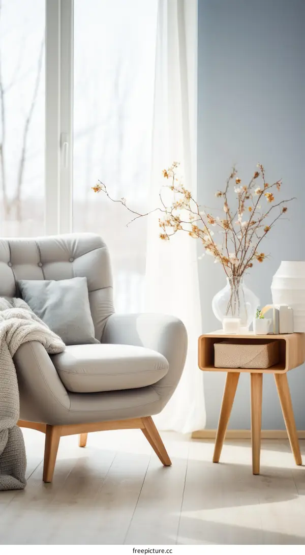 A Stylish and Modern Living Room