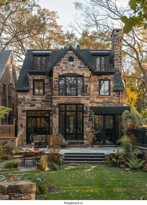 Modern Traditional Renovation With Black Exterior Trim