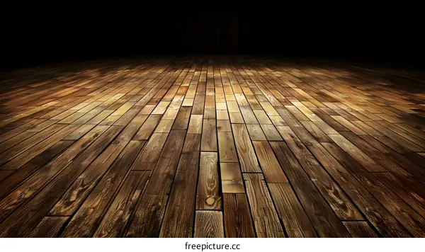 Dark Wood Floor Background