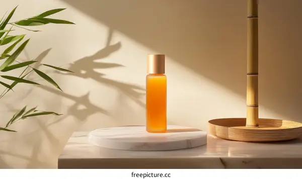 Natural Skincare Product Presentation