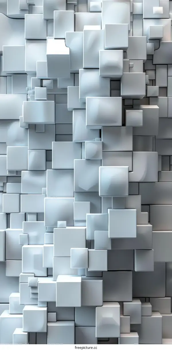 Abstract 3D Cube Background