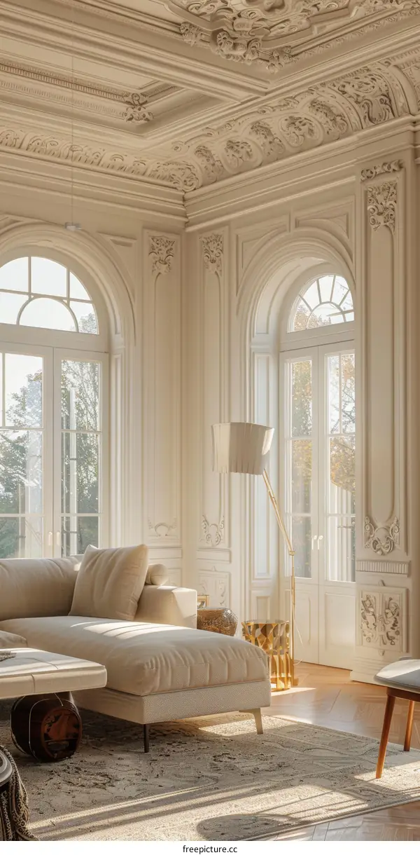 Elegant Luxury Living Room Interior Design