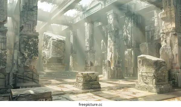 Forgotten Temple in the Jungle