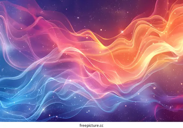 Colorful auspicious clouds