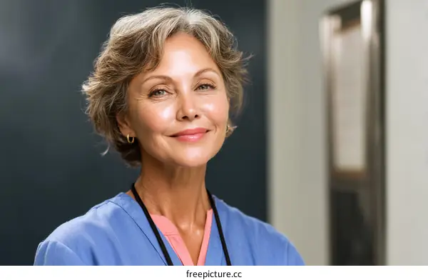 Portrait of a Smiling Healthcare Professional