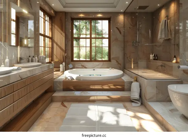 Luxury Modern Bathroom Interior Design