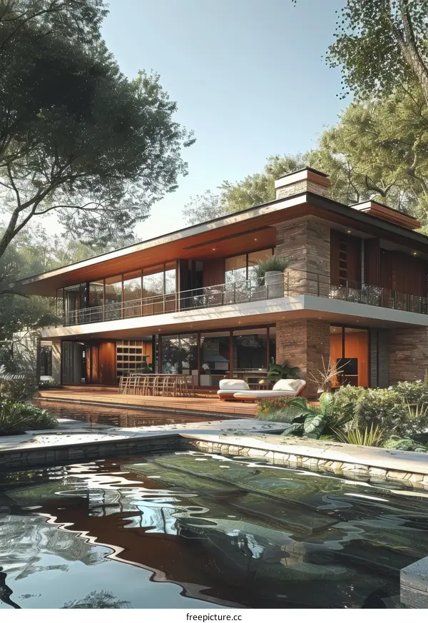 Modern Luxury Villa with Pool and Terrace