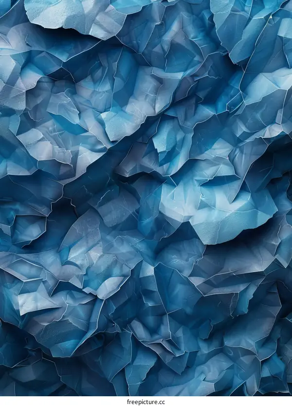 Abstract Blue Texture Background