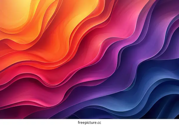 Holographic Liquid Background with Vibrant Colors and Swirls