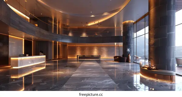 5-Star Hotel Lobby Design