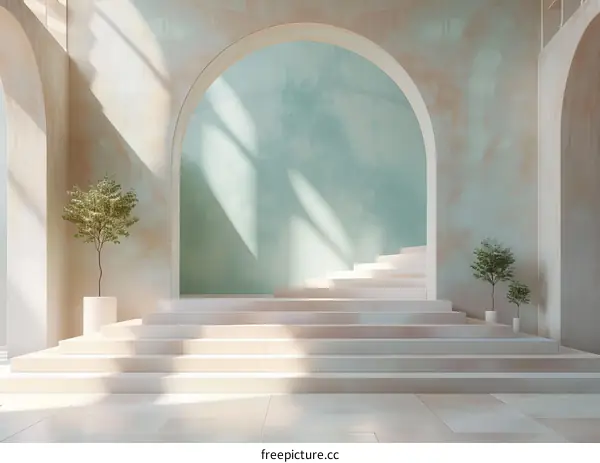 Modern Minimalist Interior Staircase Design