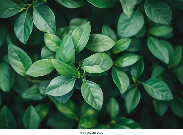 Green Leaves Background Texture