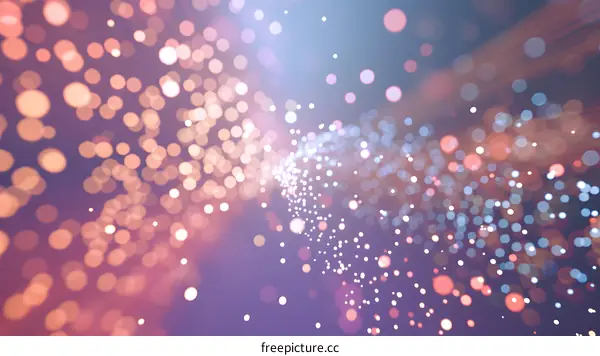 Abstract Bokeh Background with Lights
