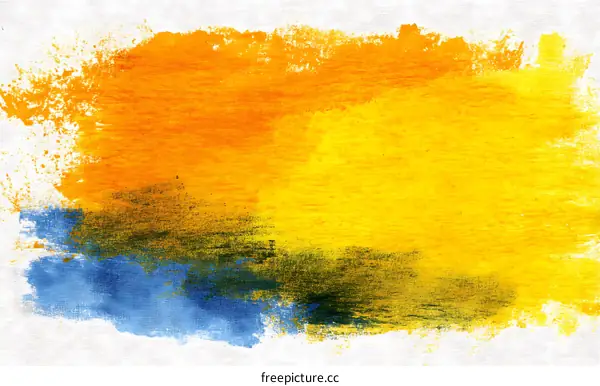 Abstract Watercolor Paint Splatter Art