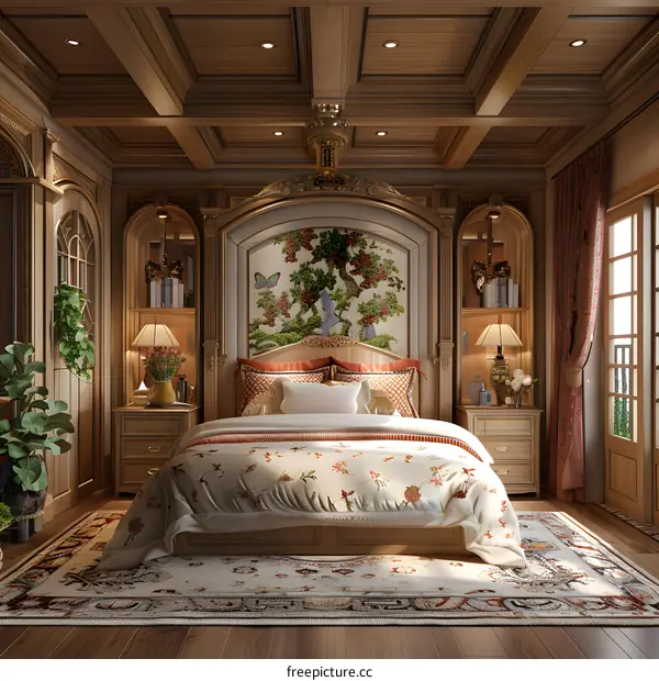 Chinese style bedroom