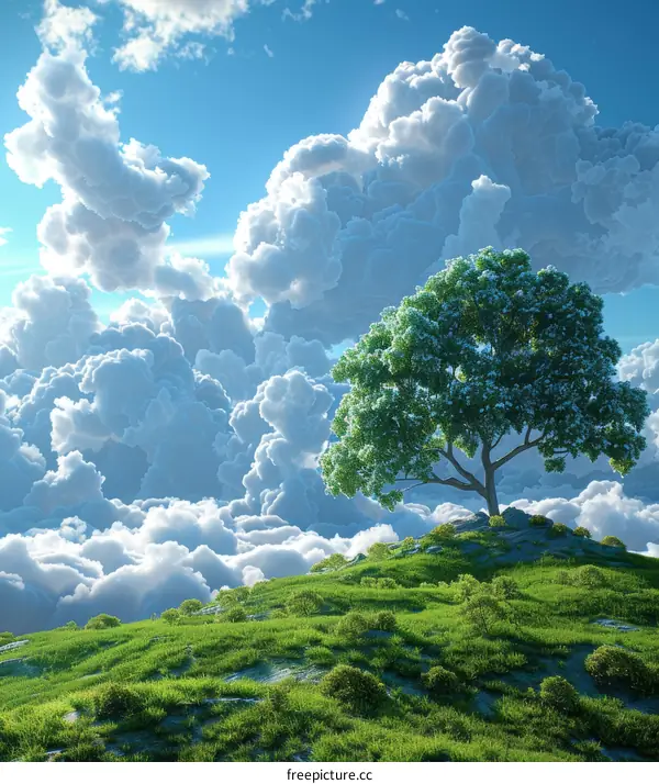 Tree on a Hilltop