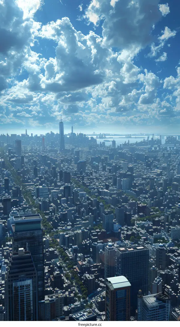 Manhattan Skyline - New York City