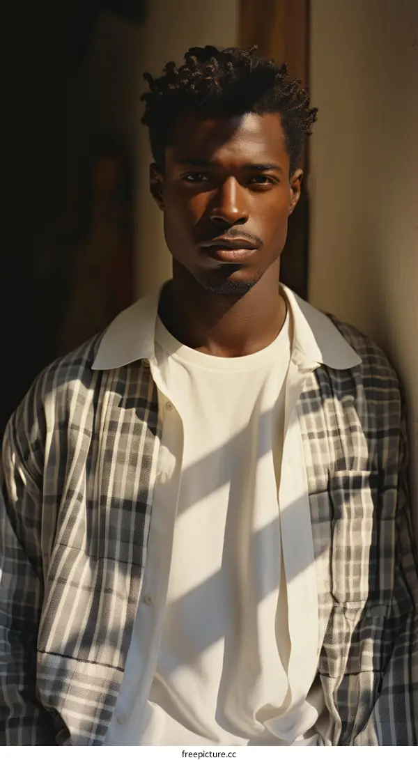 Portrait of a Young African-American Man