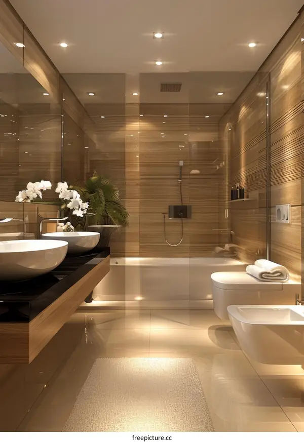 Modern Luxury Bathroom Interior Design