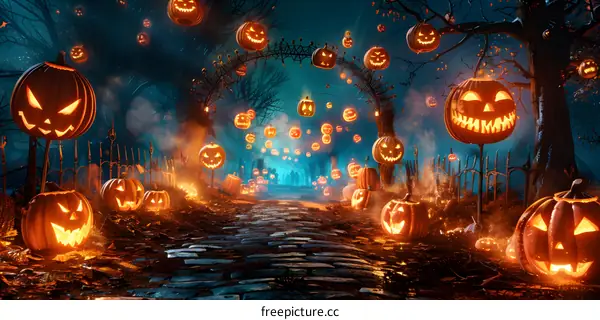 Halloween Jack-o-lantern