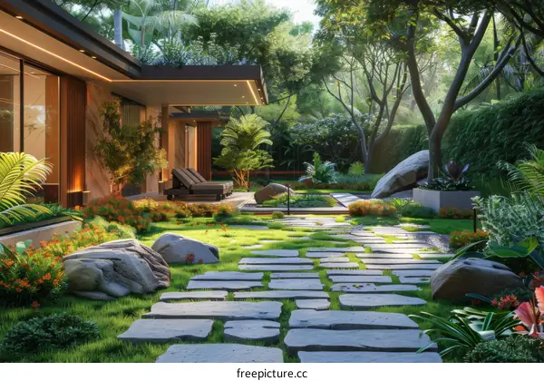 Modern Villa Embraced by Nature