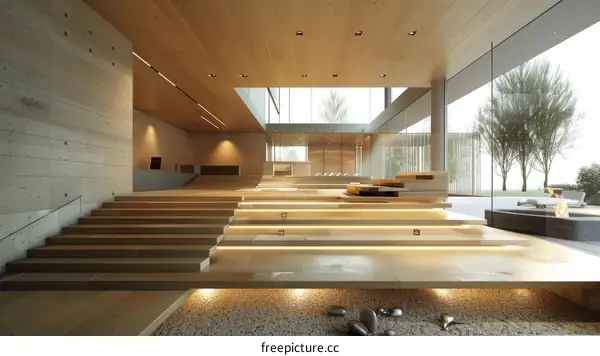 Modern Zen Interior with Natural Light
