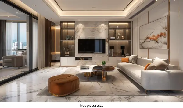 Modern Luxury Living Room Interior Design