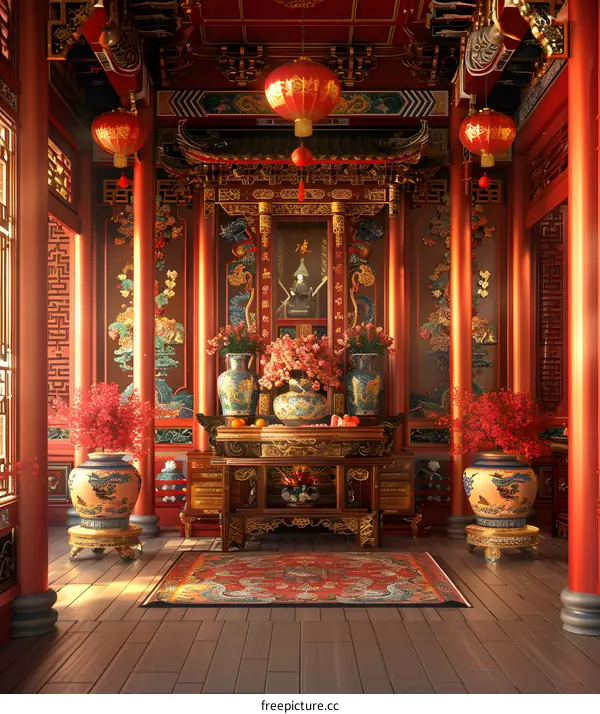 Chinese ancient palace