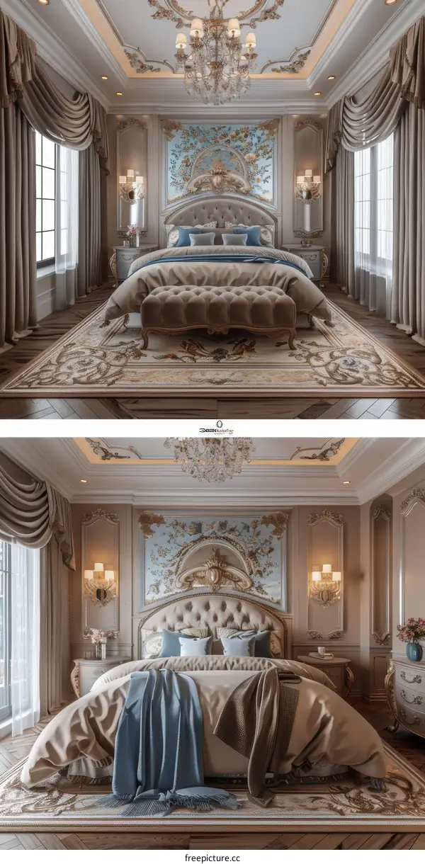 Luxury Elegant Bedroom Interior Design