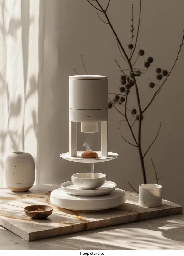 Floating Tea Infuser: Brewing in Mid-Air