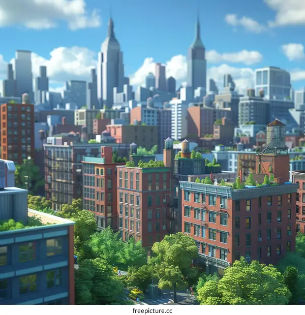 New York City's Bustling Metropolis