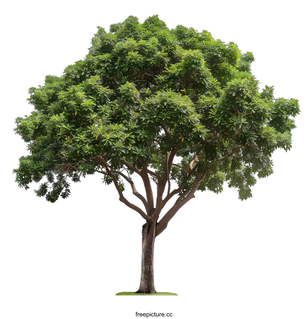 [Transparent Background PNG]Green Tree Isolated On transparent background