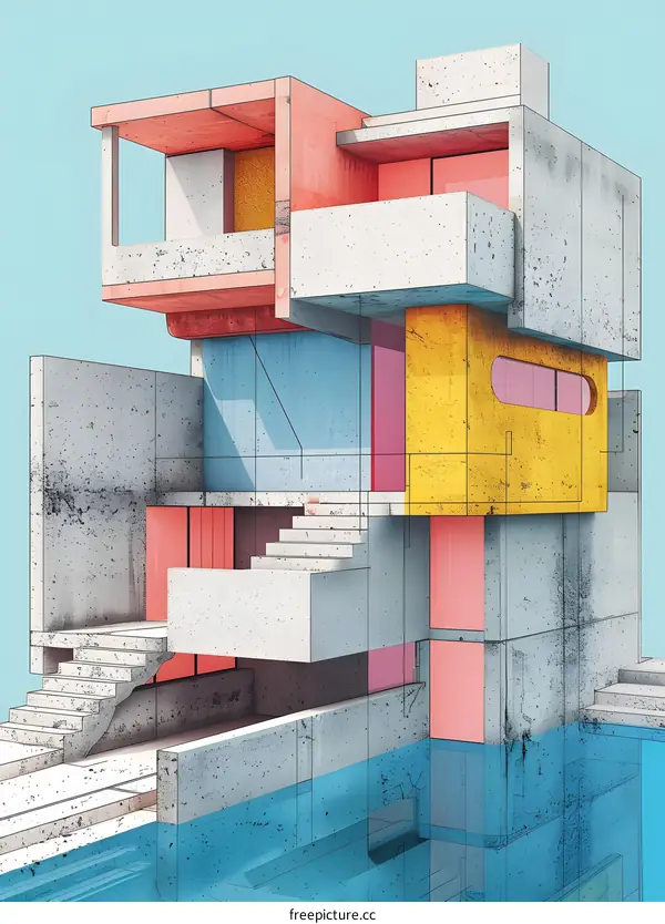 Modern Architecture Concrete House