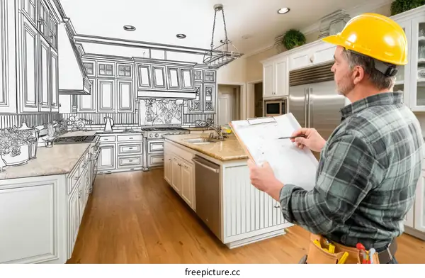 Kitchen Renovation Plan Review by Contractor